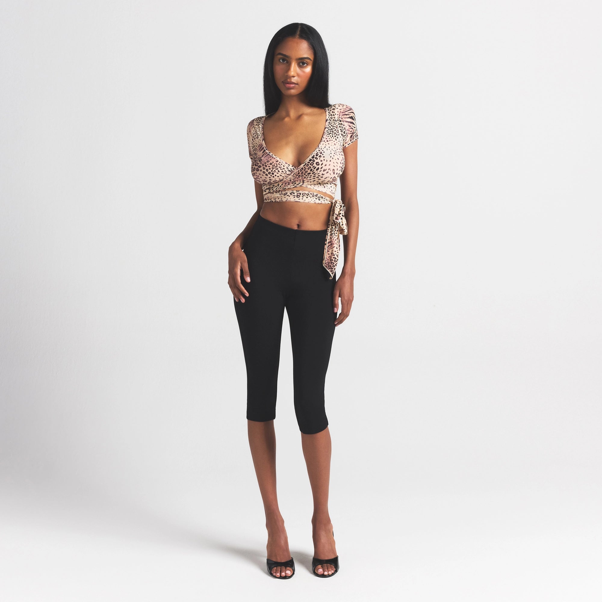 Wrap Super Cropped T-Shirt