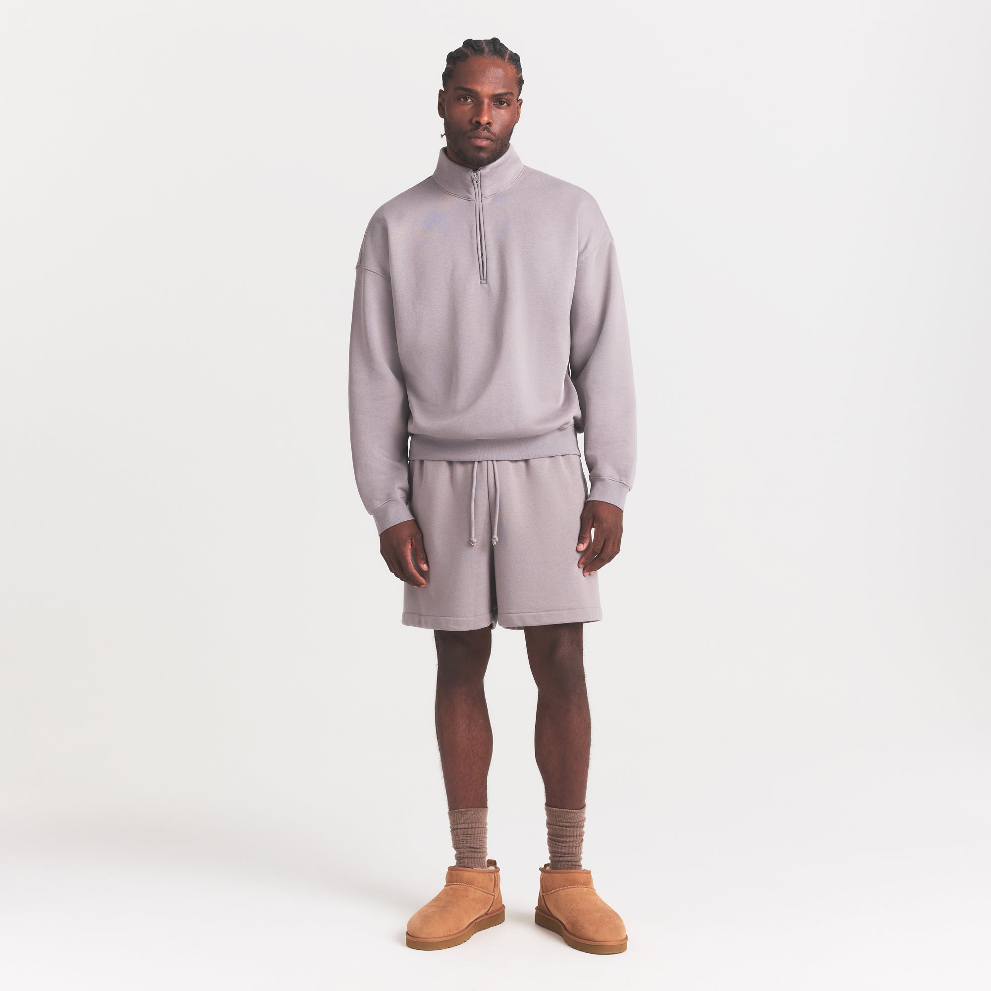 Mens Relaxed Quarter Zip