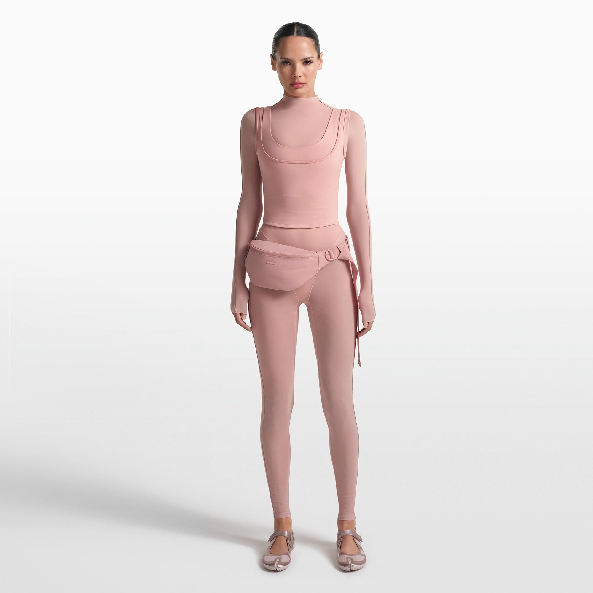 Double Strap Scoop Tank