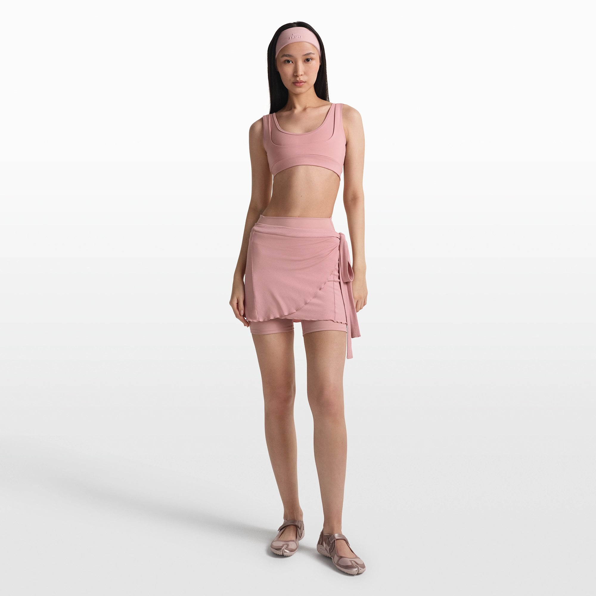 Double Strap Scoop Bra