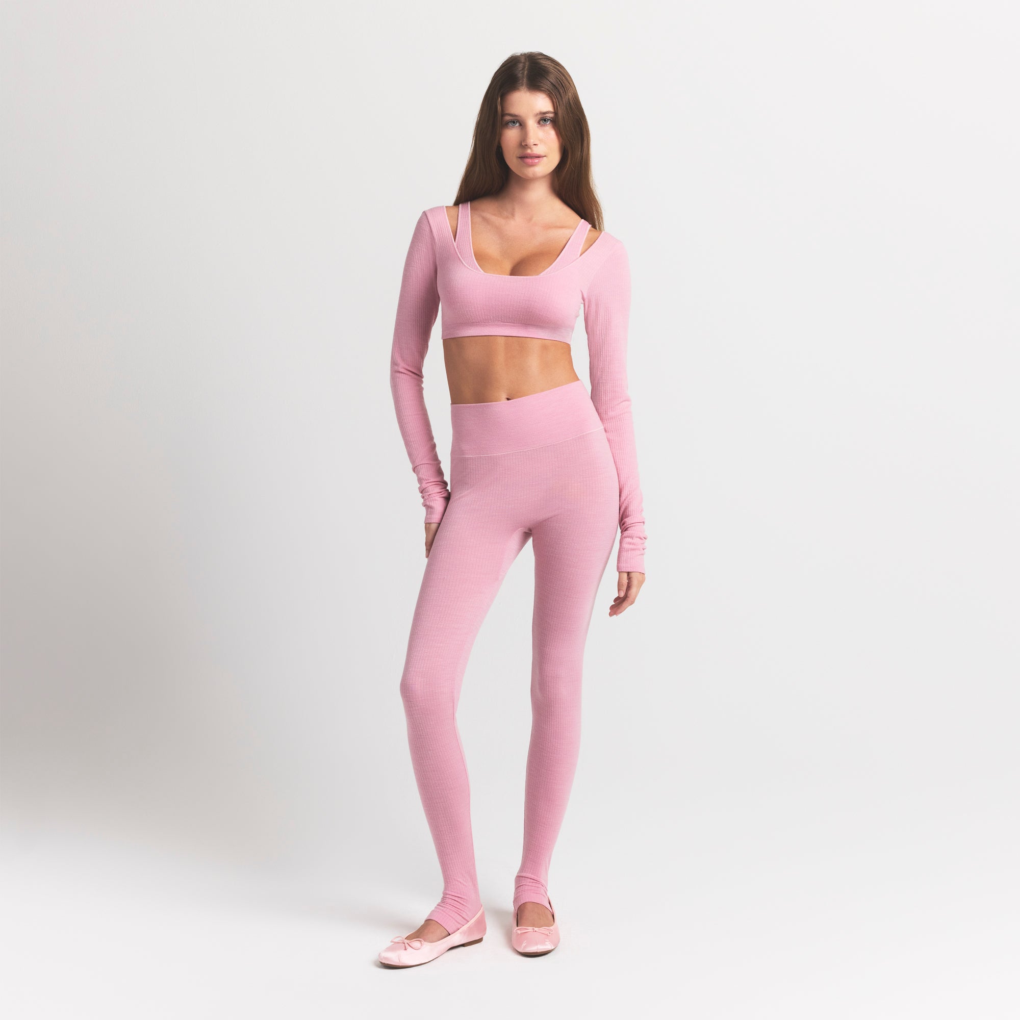 Long Sleeve Super Cropped Top