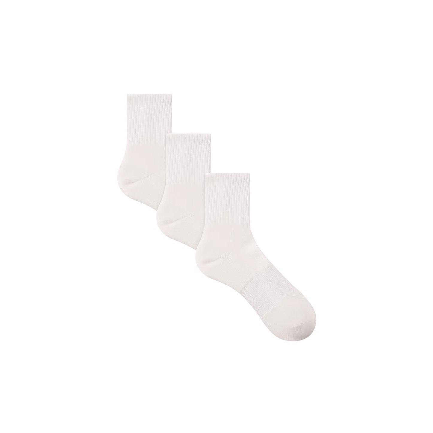 Mens 3/4 Crew Sock 3-Pack